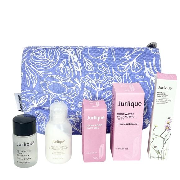 Jurlique Replenish & Glow Skincare Set Mist Lotion Oil Moisture Day Cream - Picture 2 of 12